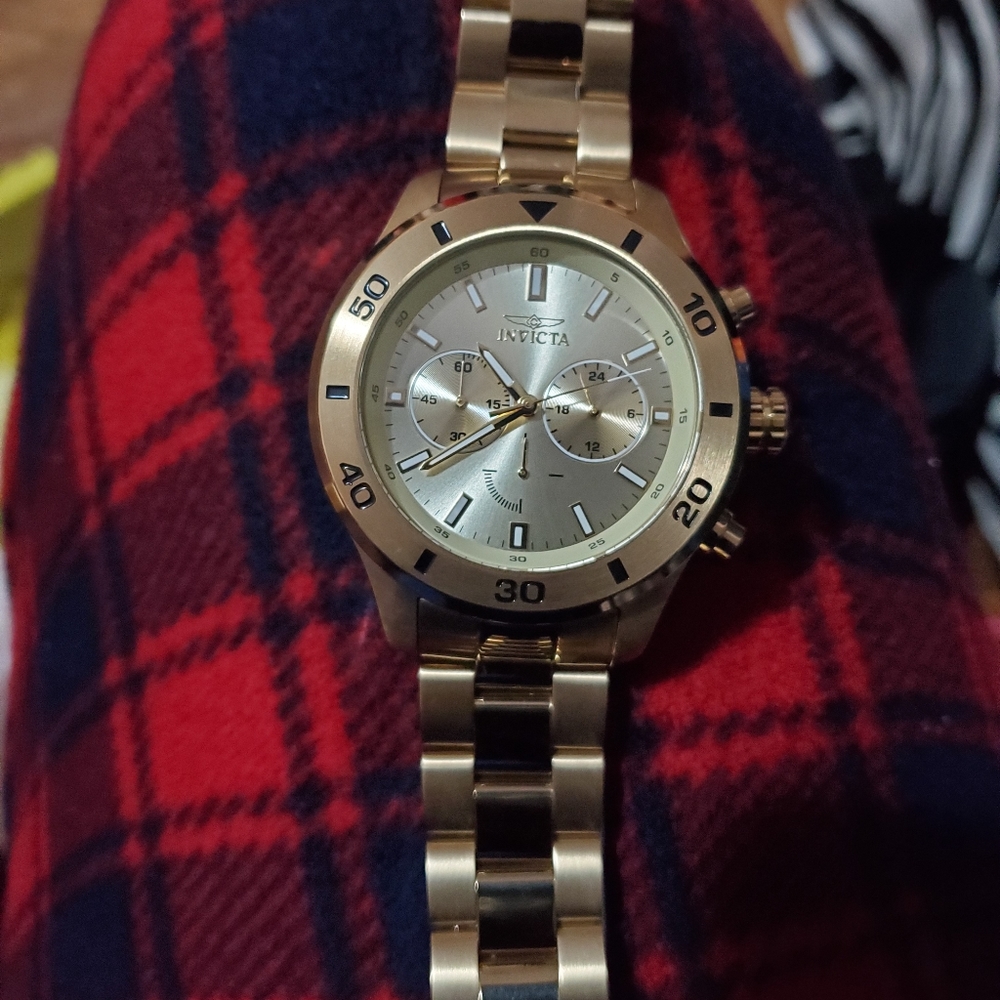 Gold watch